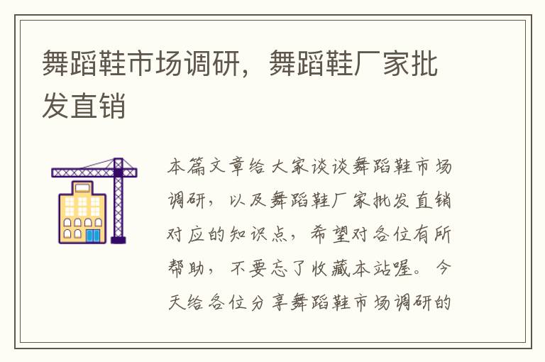 舞蹈鞋市场调研,舞蹈鞋厂家批发直销